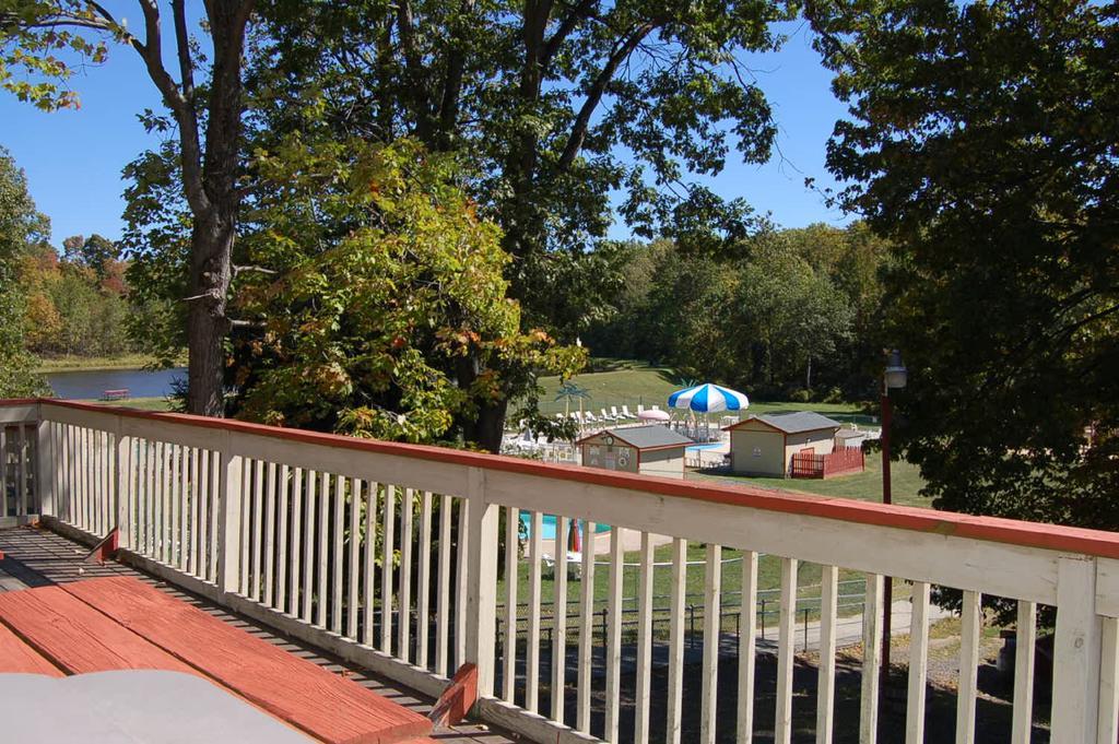Scotrun Camping Resort Deluxe Park Model 4 Exteriör bild